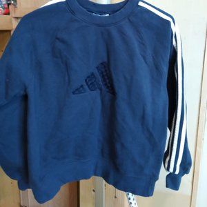 ADIDAS BLUE SWEATSHIRT